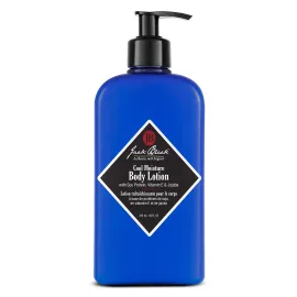 Jack Black Cool Moisture Body Lotion, 16 Fl. Oz. - Soy Protein, Vitamin E & Jojoba - Clean & Fresh Scent, Body Lotion for Dry Skin, Body Moisturizer, Body Cream for Men & Women