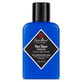 Jack Black Post Shave Cooling Gel, 3.3 Fl. Oz - Clear After Shave Gel for Men, Mens Aftershave Gel, Natural Ingredient Razor Burn & Skincare