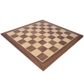 WE Games Classic Walnut Wooden Chess Board Only 11.875 inches, Large Chess Board for Adults, Wood Veneer Chessboard, 1.25 inch Squares WE Games Classic Walnut Wooden Chess Board Only 11.875 inches, Large Chess Board for Adults, Wood Veneer Chessboard, 1.25 inch Squares