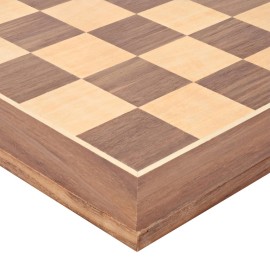 WE Games Classic Walnut Wooden Chess Board Only 11.875 inches, Large Chess Board for Adults, Wood Veneer Chessboard, 1.25 inch Squares WE Games Classic Walnut Wooden Chess Board Only 11.875 inches, Large Chess Board for Adults, Wood Veneer Chessboard, 1.25 inch Squares