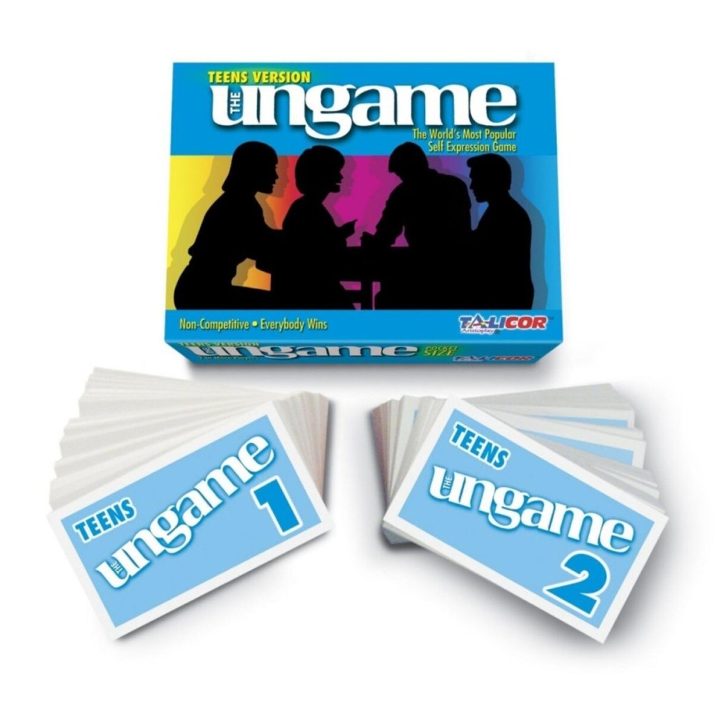 POCKET UNGAME - Teens - non-competitive card game for teenagers to discuss, share values & experiences - break the ice and get teens to talk - Ages 12-18 POCKET UNGAME - Teens - non-competitive card game for teenagers to discuss, share values & experiences - break the ice and get teens to talk - Ages 12-18