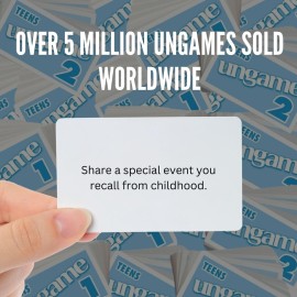 POCKET UNGAME - Teens - non-competitive card game for teenagers to discuss, share values & experiences - break the ice and get teens to talk - Ages 12-18 POCKET UNGAME - Teens - non-competitive card game for teenagers to discuss, share values & experiences - break the ice and get teens to talk - Ages 12-18