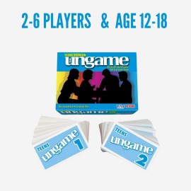 POCKET UNGAME - Teens - non-competitive card game for teenagers to discuss, share values & experiences - break the ice and get teens to talk - Ages 12-18 POCKET UNGAME - Teens - non-competitive card game for teenagers to discuss, share values & experiences - break the ice and get teens to talk - Ages 12-18