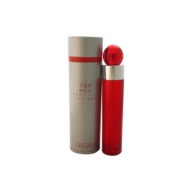 Perry Ellis 360 Red for Men, 3.4 fl oz EDT, Gray Perry Ellis 360 Red for Men, 3.4 fl oz EDT, Gray
