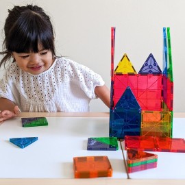 MAGNA-TILES Classic 32-Piece Magnetic Construction Set, The ORIGINAL Magnetic Building Brand MAGNA-TILES Classic 32-Piece Magnetic Construction Set, The ORIGINAL Magnetic Building Brand