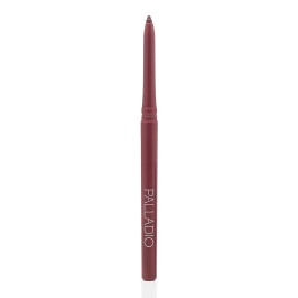 Palladio, Retractable Waterproof Lip Liner High Pigmented and Creamy Color Slim Twist Up Smudge Proof Formula with Long Lasting All Day Wear No Sharpener Required, Plum Palladio, Retractable Waterproof Lip Liner High Pigmented and Creamy Color Slim Twist Up Smudge Proof Formula with Long Lasting All Day Wear No Sharpener Required, Plum