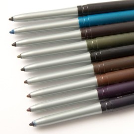Palladio Retractable Waterproof Eyeliner, Richly Pigmented Color and Creamy, Slip Twist Up Pencil Eye Liner, Smudge Proof Long Lasting Application, All Day Wear, No Sharpener Required, Pure Black Palladio Retractable Waterproof Eyeliner, Richly Pigmented Color and Creamy, Slip Twist Up Pencil Eye Liner, Smudge Proof Long Lasting Application, All Day Wear, No Sharpener Required, Pure Black