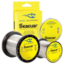 Seaguar Invizx Freshwater 100% Fluorocarbon Fishing Line 12lbs, 200yds - 12VZ200