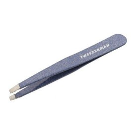 Tweezerman Stainless Steel Slant Tweezer - Eyebrow Tweezers for Women and Men (Sky Blue) Tweezerman Stainless Steel Slant Tweezer - Eyebrow Tweezers for Women and Men (Sky Blue)