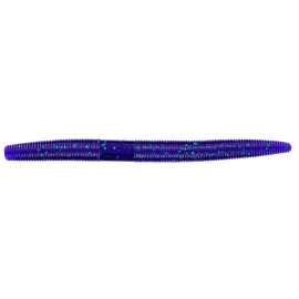 Yamamoto 5 SENKO JUNE BUG PURPLE W/ EMERALD FLAKE (10 PACK)