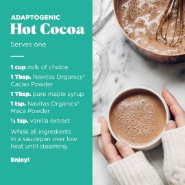 Navitas Organics Maca Powder - 100% Gelatinized Peruvian Maca for Smoothies, Lattes, Baking & More - Energize & Balance - USDA Organic, Non GMO, Vegan, Gluten Free (16oz. Bag, 180 Servings, 2-Pack)