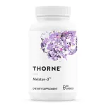 THORNE Melaton-3-3mg Melatonin - Supports Circadian Rhythms, Restful Sleep & Relaxation* - Gluten, Dairy & Soy-Free - 60 Capsule