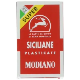 Italian Sicilian Scopa Playing Cards by Modiano Italian Sicilian Scopa Playing Cards by Modiano