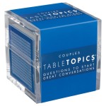 TableTopics Couples Conversation Cards for Romantic Partners with 135 Questions for Date Nights & Intimate Talks, Unique Gift for Anniversaries