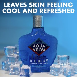 Aqua Velva After Shave, Classic Ice Blue, Soothes, Cools, and Refreshes Skin, 3.5 Ounce Aqua Velva After Shave, Classic Ice Blue, Soothes, Cools, and Refreshes Skin, 3.5 Ounce