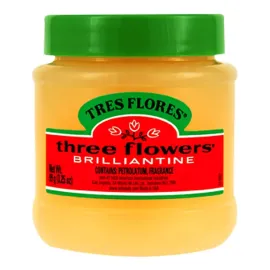 Three Flowers Brilliantine Pomade Solid 3.25 oz