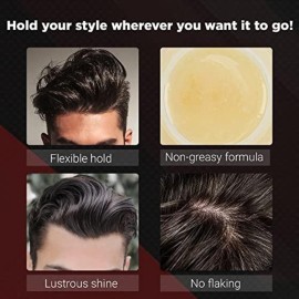 Three Flowers Brilliantine Pomade Solid 3.25 oz