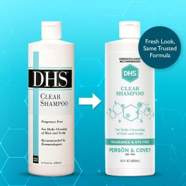 DHS Clear Shampoo, 16 Oz DHS Clear Shampoo, 16 Oz