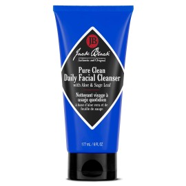Jack Black Pure Clean Daily Facial Cleanser for Men - Mens Face Wash, Jack Black Face Wash Men\'s, Face Wash for Men, Face Cleanser for Men, 2-in-1 Mens Facial Cleanser & Toner, Gifts for Men, 6 Fl Oz