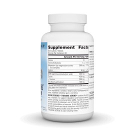 Source Naturals Serene Science L-Theanine with Magnesium and GABA - 120 Tablets Source Naturals Serene Science L-Theanine with Magnesium and GABA - 120 Tablets