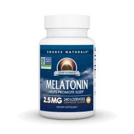 Source Naturals Melatonin 2.5 mg - 240 Orange Flavored Lozenges