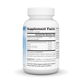 Source Naturals Serene Science, GABA Calm - Supports A Calming Mood, Quick Dissolving Orange Flavor* - 120 Lozenges Source Naturals Serene Science, GABA Calm - Supports A Calming Mood, Quick Dissolving Orange Flavor* - 120 Lozenges