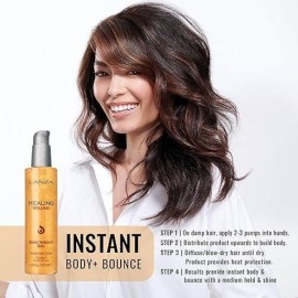 L\'ANZA Healing Volume Zero Weight Gel, Extra Hold Hair Gel Dramatically Boosts Shine, Volume, and Thickness of Fine Flat Hair, And Styling Gel For Edge Control, Braiding & Hair Styling (6.8 Fl Oz) L\'ANZA Healing Volume Zero Weight Gel, Extra Hold Hair Gel Dramatically Boosts Shine, Volume, and Thickness of Fine Flat Hair, And Styling Gel For Edge Control, Braiding & Hair Styling (6.8 Fl Oz)