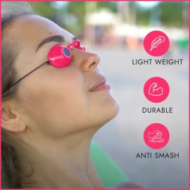 Super Sunnies UV Eye Protection FDA Compliant Tanning Bed Goggles Eyeshields - Random Color Super Sunnies UV Eye Protection FDA Compliant Tanning Bed Goggles Eyeshields - Random Color