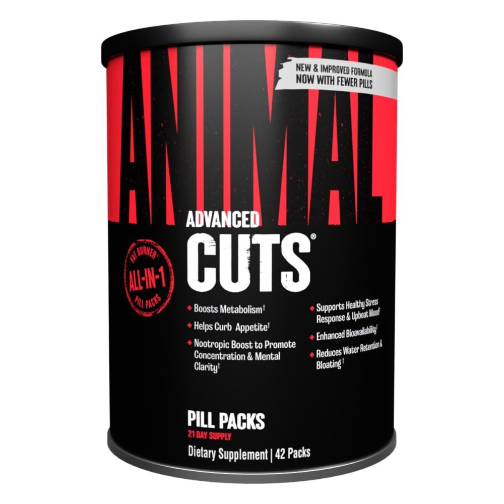 Animal Cuts Thermogenic Fat Burner - Weight Loss Pills for Women and Men for Metabolism, Energy, Focus, and Nootropic Brain Support with Ketones Appetite Suppressant Diet Pills, 42 Packs Animal Cuts Thermogenic Fat Burner - Weight Loss Pills for Women and Men for Metabolism, Energy, Focus, and Nootropic Brain Support with Ketones Appetite Suppressant Diet Pills, 42 Packs
