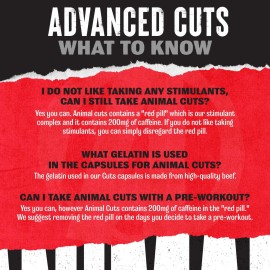 Animal Cuts Thermogenic Fat Burner - Weight Loss Pills for Women and Men for Metabolism, Energy, Focus, and Nootropic Brain Support with Ketones Appetite Suppressant Diet Pills, 42 Packs Animal Cuts Thermogenic Fat Burner - Weight Loss Pills for Women and Men for Metabolism, Energy, Focus, and Nootropic Brain Support with Ketones Appetite Suppressant Diet Pills, 42 Packs