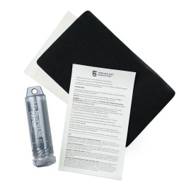 GEAR AID Wetsuit Repair Kit with Neoprene Patch, Fix Seams and Tears , Black , 6 x 10