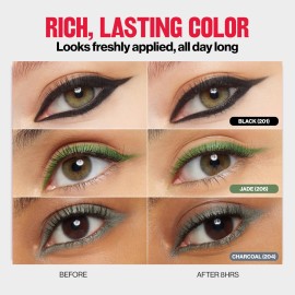 Revlon ColorStay Pencil Eyeliner with Built-in Sharpener, Waterproof, Smudgeproof, Longwearing Eye Makeup with Ultra-Fine Tip, Charcoal, 0.01 oz Revlon ColorStay Pencil Eyeliner with Built-in Sharpener, Waterproof, Smudgeproof, Longwearing Eye Makeup with Ultra-Fine Tip, Charcoal, 0.01 oz