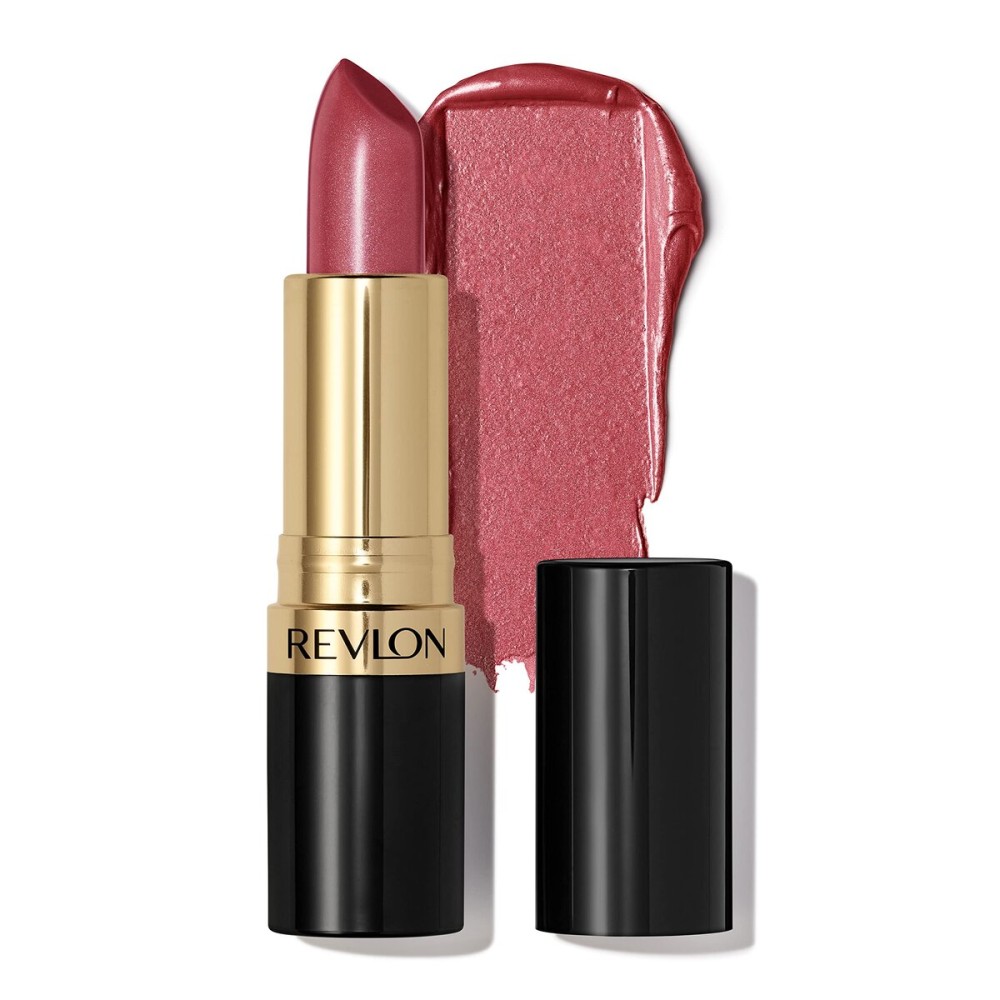 Revlon Super Lustrous Lipstick, Creamy Formula For Soft, Fuller-Looking Lips, Moisturized Feel, 610 Goldpearl Plum, 0.15 oz Revlon Super Lustrous Lipstick, Creamy Formula For Soft, Fuller-Looking Lips, Moisturized Feel, 610 Goldpearl Plum, 0.15 oz