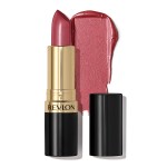 Revlon Super Lustrous Lipstick, Creamy Formula For Soft, Fuller-Looking Lips, Moisturized Feel, 610 Goldpearl Plum, 0.15 oz