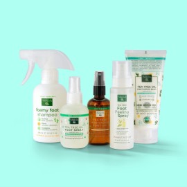 Earth Therapeutics Tea Tree Oil Foot Balm - Australian Tea Tree Oil w/Aloe Vera & Chamomile - Hydrates, Softens & Conditions Dry Cracked Feet, Heel and Calluses - Soothe Irritated Skin - 6 Ounces