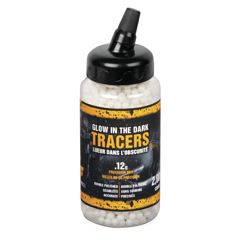 Game Face SAP2KGLW Tracer .12-Gram 6mm Glow In The Dark AirSoft BBs (2000-Count) Game Face SAP2KGLW Tracer .12-Gram 6mm Glow In The Dark AirSoft BBs (2000-Count)