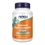 NOW Foods Supplements, Calcium Hydroxyapatite Caps, Supports Bone Health*, 120 Capsules