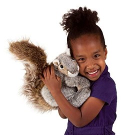 Folkmanis Gray Squirrel Hand Puppet, 1 EA