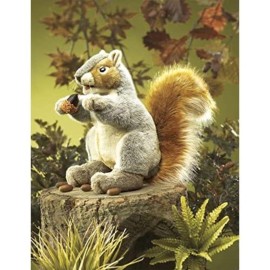 Folkmanis Gray Squirrel Hand Puppet, 1 EA