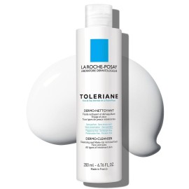La Roche-Posay Toleriane Dermo Facial Cleanser for Face & Eyes, Gentle Face Wash and Makeup Remover, Milky Texture, Fragrance Free, Preservative Free La Roche-Posay Toleriane Dermo Facial Cleanser for Face & Eyes, Gentle Face Wash and Makeup Remover, Milky Texture, Fragrance Free, Preservative Free