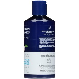 Avalon Organics Therapy Scalp Normalizing Shampoo, Tea Tree Mint, 14 Oz Avalon Organics Therapy Scalp Normalizing Shampoo, Tea Tree Mint, 14 Oz