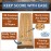 WE Games Classic Cribbage Board Set, 2 Track Solid Wood Board with Metal Pegs, Family Games, Living Room Decor, Travel Games, Outdoor Games