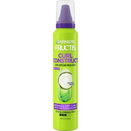 Garnier Fructis Style Curl Construct Creation Mousse, 6.8 Oz, 1 Count (Packaging May Vary) Garnier Fructis Style Curl Construct Creation Mousse, 6.8 Oz, 1 Count (Packaging May Vary)