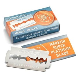 Merkur Razor Double Edge Razor Blades, MK-911, 10 Count (Pack of 1)