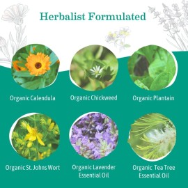 Earth Mama Organic Diaper Balm 2-Ounce | Diaper Cream for Baby | EWG Verified, Petroleum & Artificial Fragrance-Free with Calendula for Sensitive Skin (2-Pack)