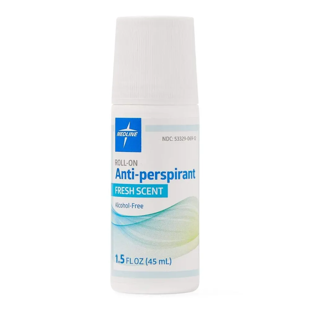 Medline MedSpa Roll-On Antiperspirant Deodorant, 1.5 oz, Long-Lasting Freshness, 1 Count Medline MedSpa Roll-On Antiperspirant Deodorant, 1.5 oz, Long-Lasting Freshness, 1 Count
