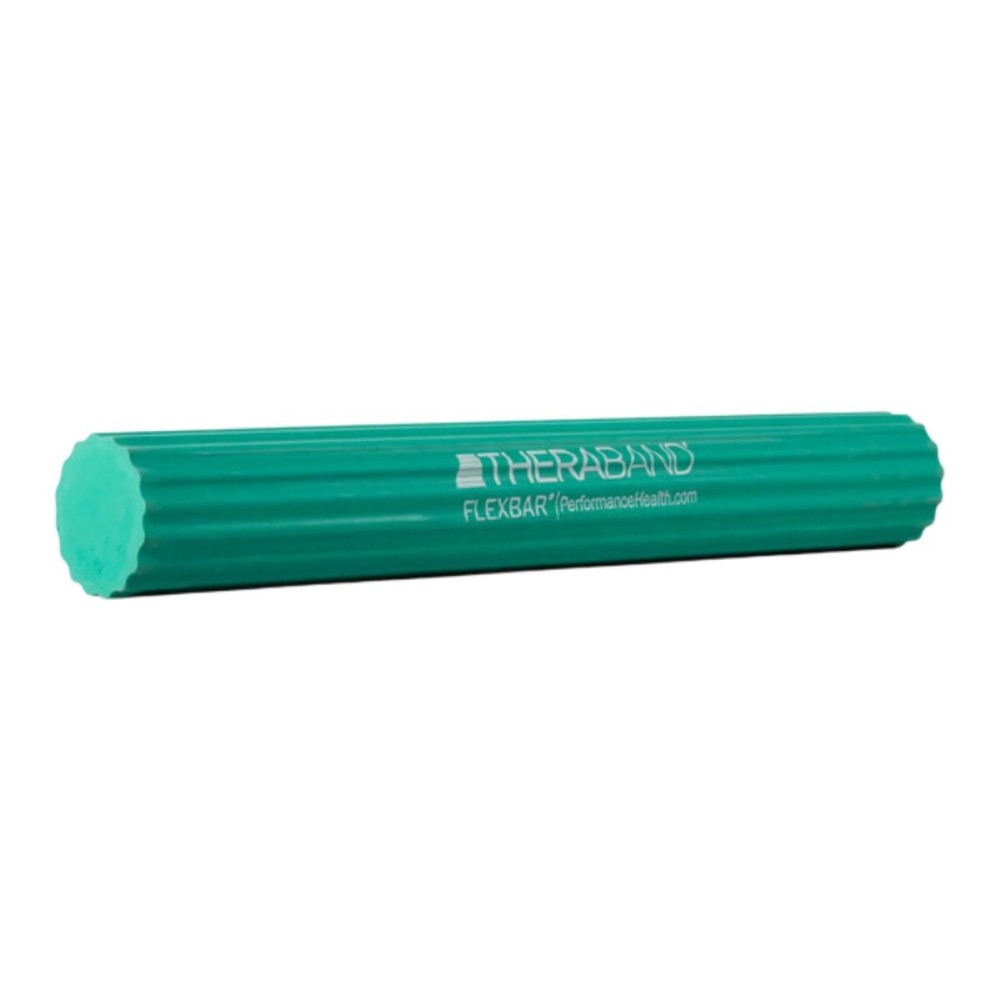 THERABAND FlexBar, Tennis Elbow Therapy Bar, Relieve Tendonitis Pain & Improve Grip Strength, Resistance Bar for Golfers Elbow & Tendinitis, Green, Medium, Intermediate THERABAND FlexBar, Tennis Elbow Therapy Bar, Relieve Tendonitis Pain & Improve Grip Strength, Resistance Bar for Golfers Elbow & Tendinitis, Green, Medium, Intermediate