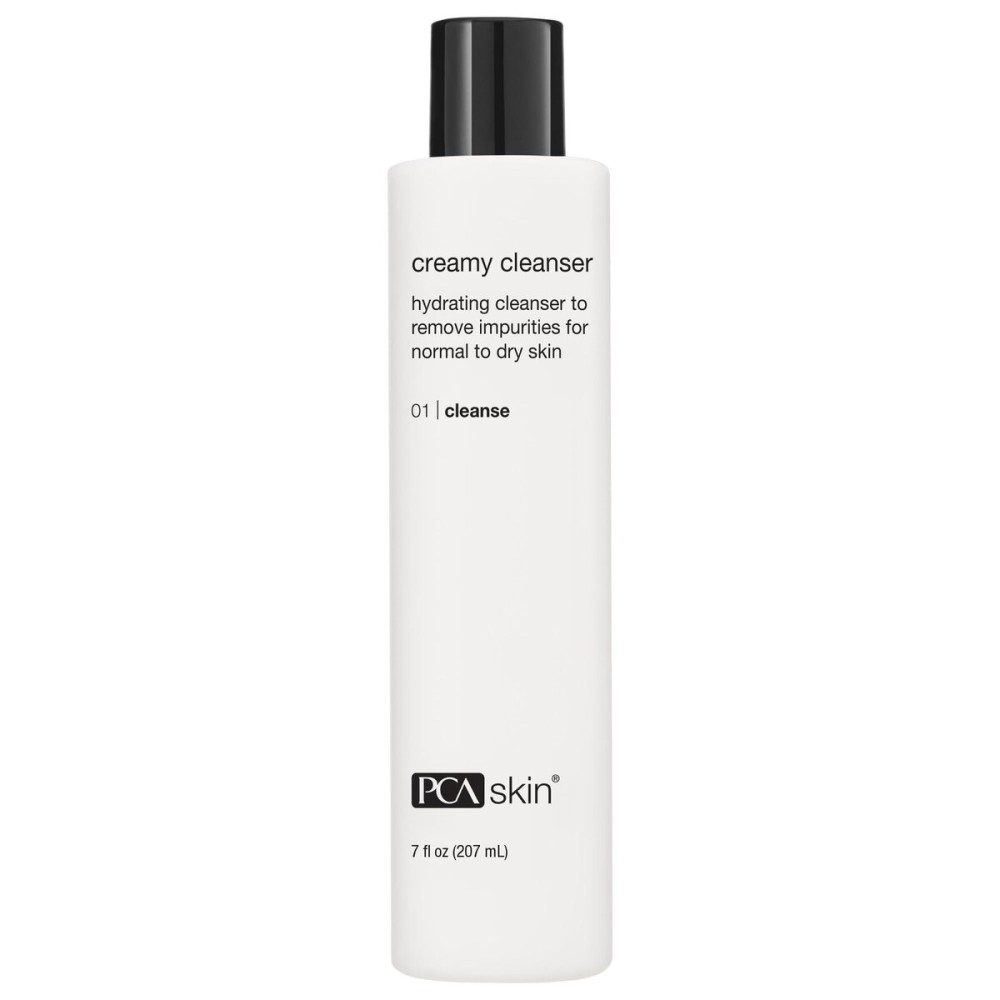 PCA SKIN Creamy Moisturizing Face Cleanser, Gentle Daily Face Wash for Dry and Sensitive Skin, Leaves Skin Feeling Soft and Smooth, Helps Remove Makeup, Dirt, and Impurities from Skin, 7.0 oz Bottle PCA SKIN Creamy Moisturizing Face Cleanser, Gentle Daily Face Wash for Dry and Sensitive Skin, Leaves Skin Feeling Soft and Smooth, Helps Remove Makeup, Dirt, and Impurities from Skin, 7.0 oz Bottle