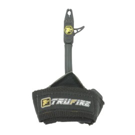 Tru-Fire Patriot Archery Compound Bow Release - Adjustable Black Wrist Strap