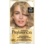 L\'Oreal Paris Superior Preference Fade-Defying + Shine Permanent Hair Color, 7A Dark Ash Blonde, Pack of 1, Hair Dye
